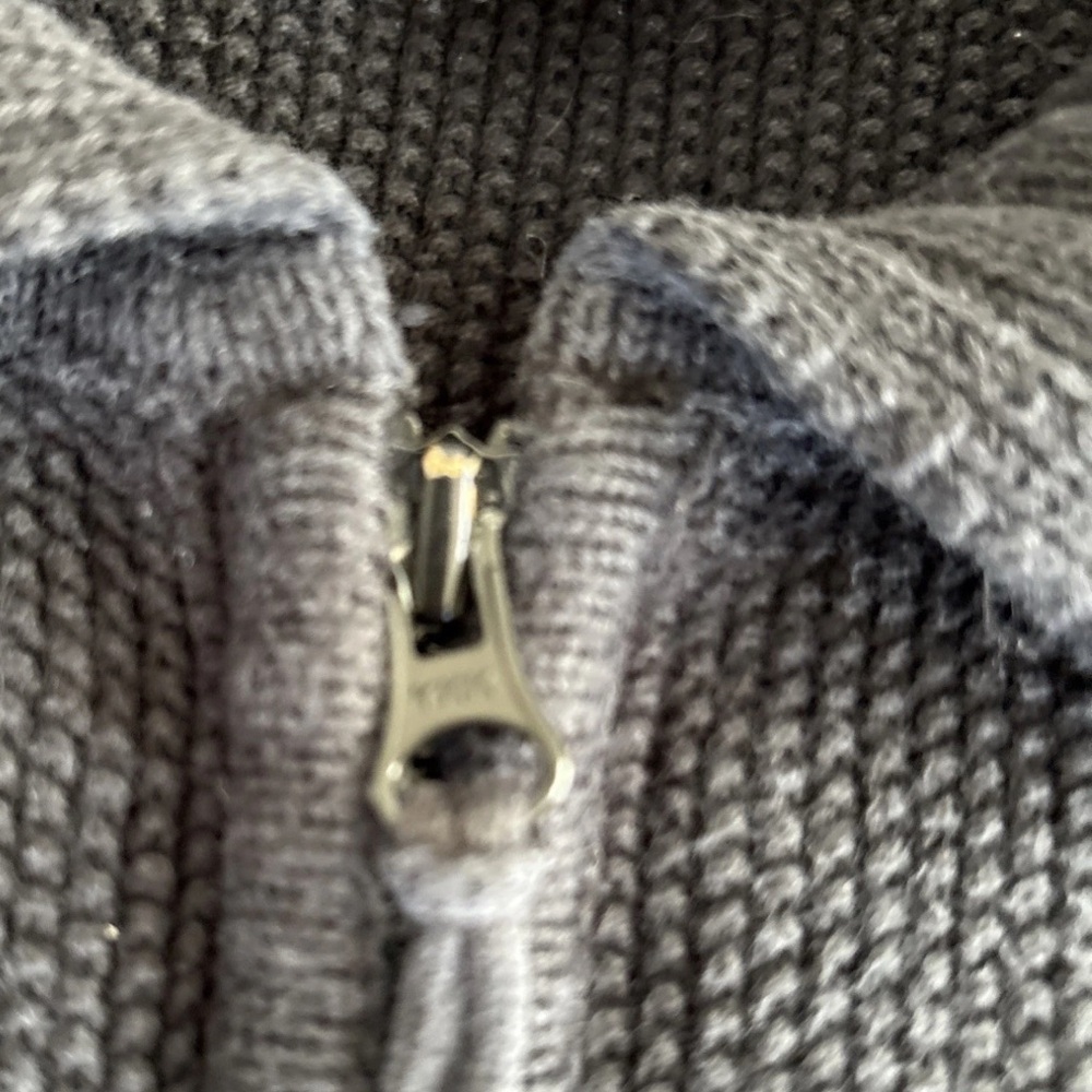 Hanna Andersson Winona Full Zip Knit Cardigan Sweater Gray Women’s Small - Picture 5 of 8